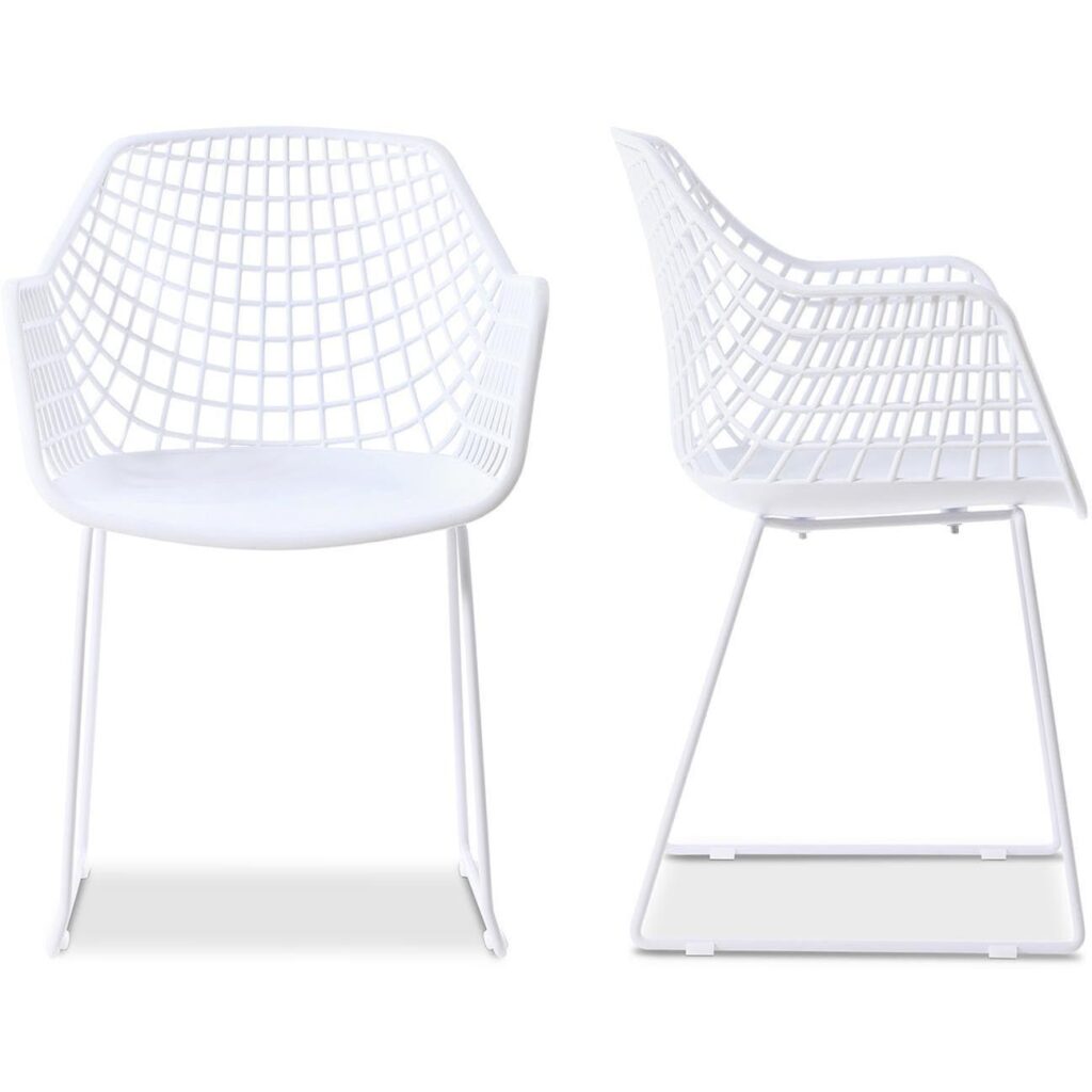 Honolulu Chair White (Set of 2)