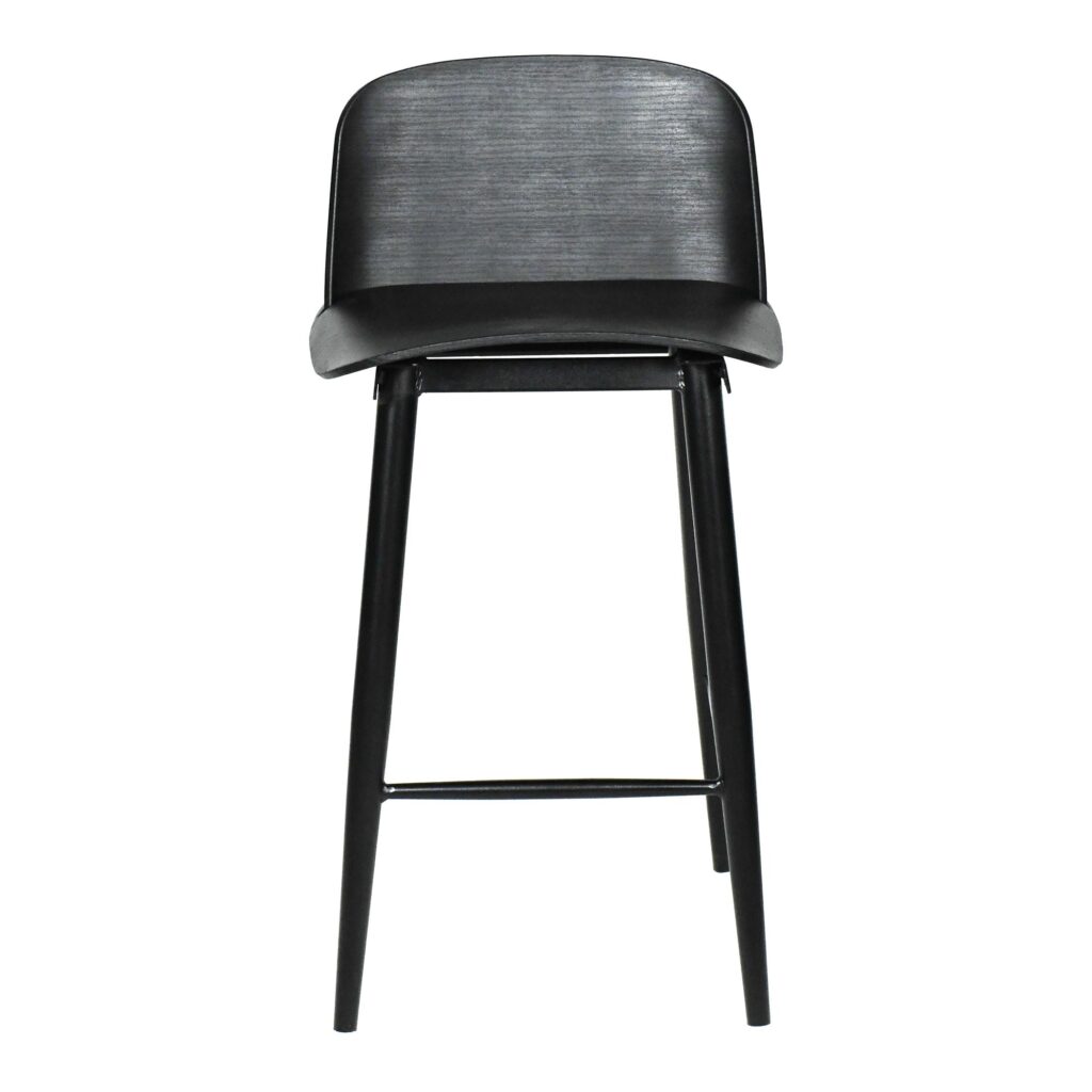 Looey Counter Stool Black (Set of 2) - Image 4