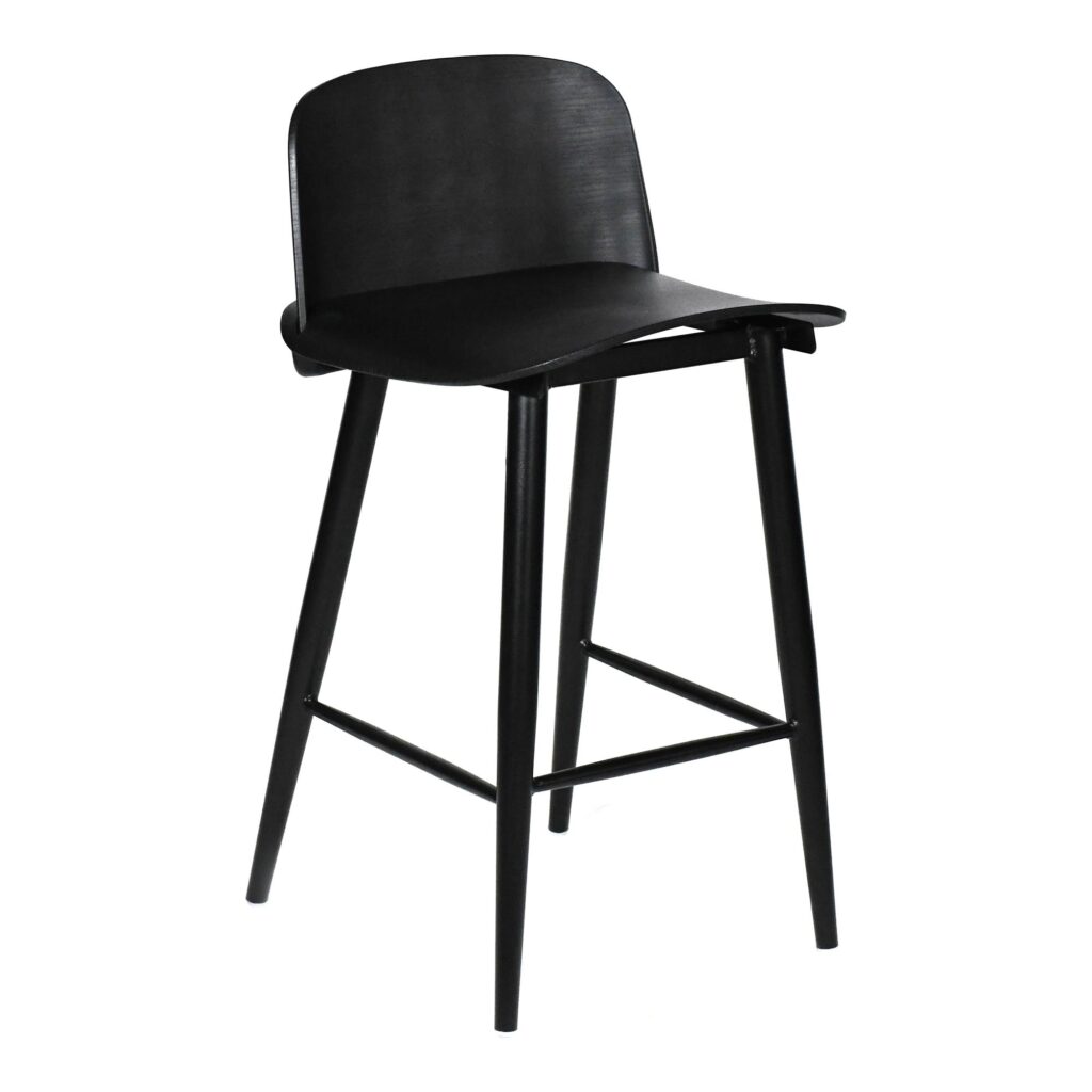 Looey Counter Stool Black (Set of 2) - Image 5