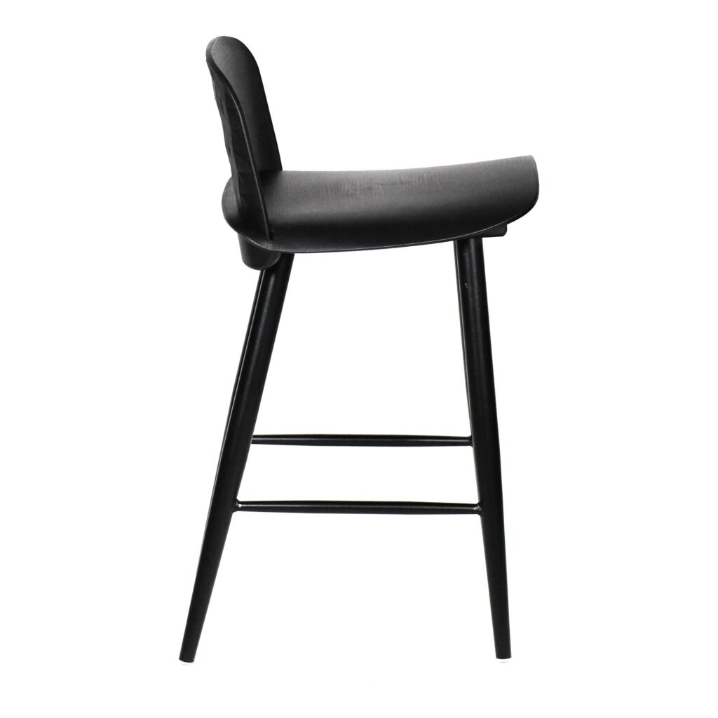 Looey Counter Stool Black (Set of 2) - Image 6