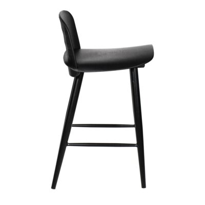 Looey Counter Stool Black (Set of 2) QX-1008-02 QX 1008 02 02