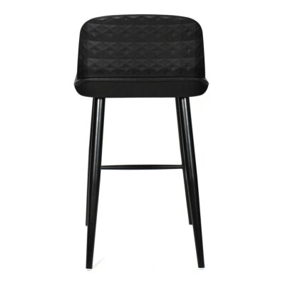 Looey Counter Stool Black (Set of 2) QX-1008-02 QX 1008 02 03