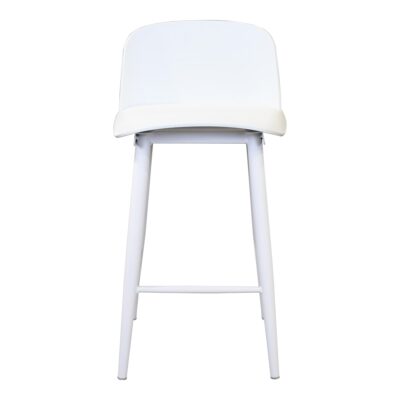 Looey Counter Stool White (Set of 2) QX-1008-18 QX 1008 18