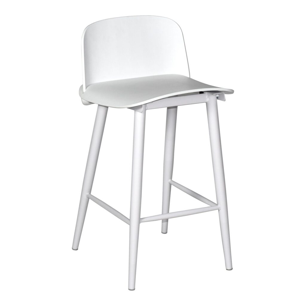 Looey Counter Stool White (Set of 2) - Image 5