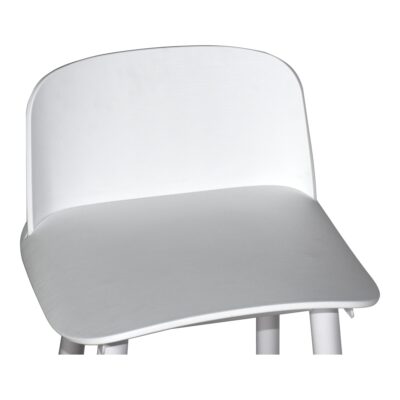 Looey Counter Stool White (Set of 2) QX-1008-18 QX 1008 18 04