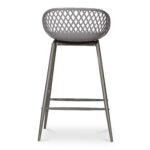 Piazza Outdoor Counter Stool Grey (Set of 2) 13 Piazza Outdoor Counter Stool Grey (Set of 2) QX-1009-15 QX 1009 15 03