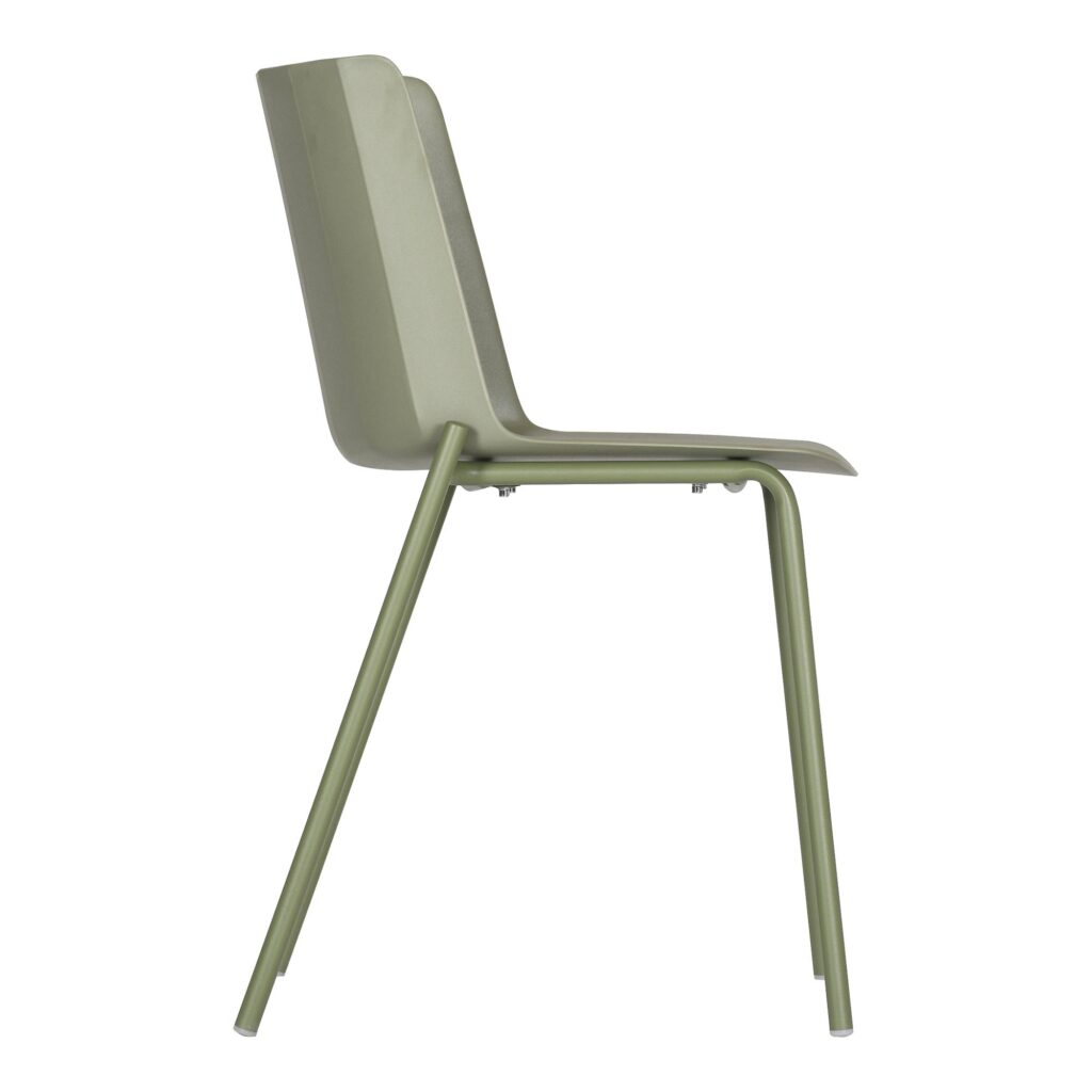 Silla Outdoor Dining Chair Sage Green (Set of 2) - Image 6