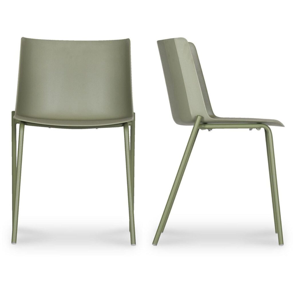 Silla Outdoor Dining Chair Sage Green (Set of 2)