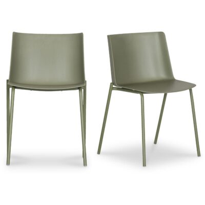 Silla Outdoor Dining Chair Sage Green (Set of 2) QX-1010-16 QX 1010 16 81