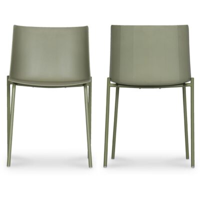 Silla Outdoor Dining Chair Sage Green (Set of 2) QX-1010-16 QX 1010 16 82