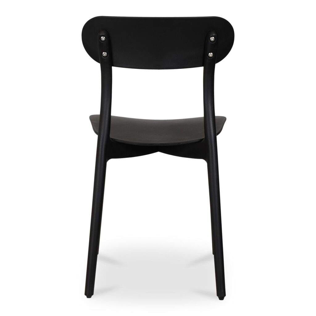 Kent Outdoor Dining Chair Black - Set Of Two - Image 6