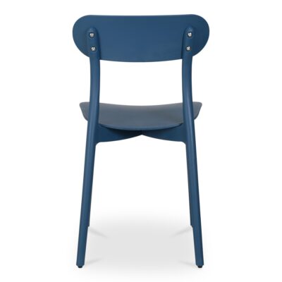 Kent Outdoor Dining Chair Navy - Set Of Two QX-1017-46 QX 1017 46 03