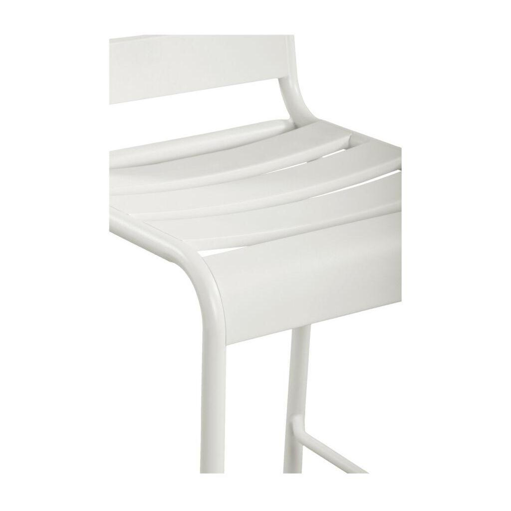 Kade Outdoor Bar Stool White (Set of 2) 3 Kade Outdoor Bar Stool White (Set of 2) - Image 3