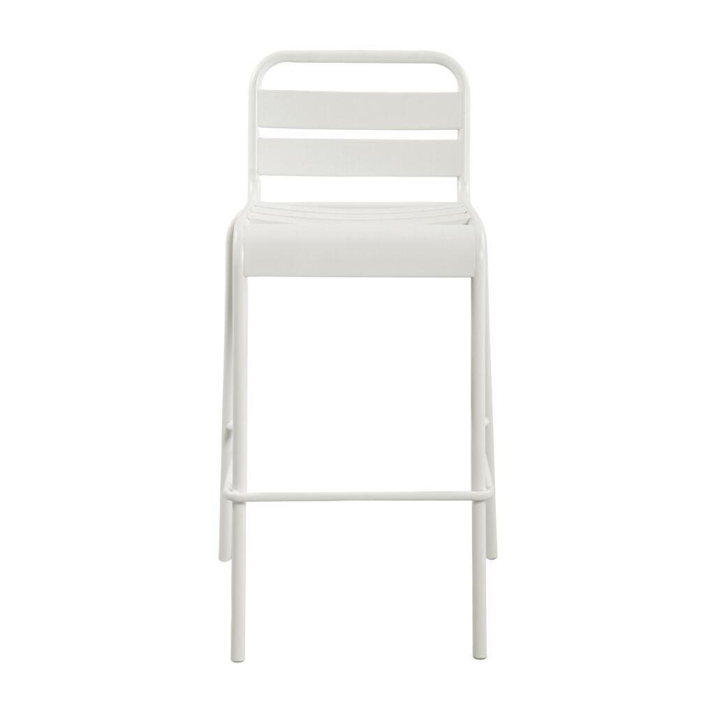 Kade Outdoor Bar Stool White (Set of 2) 2 Kade Outdoor Bar Stool White (Set of 2) - Image 2