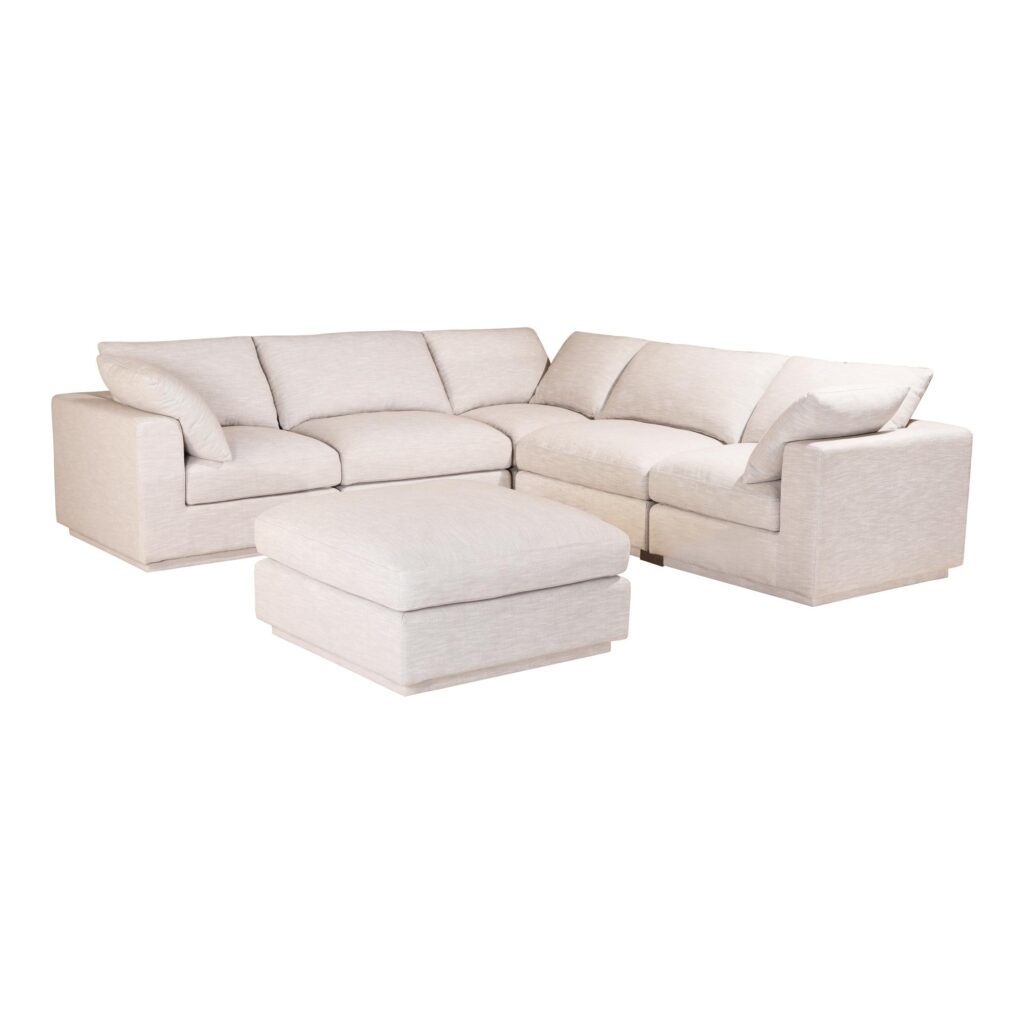 Justin Signature Modular Sectional Taupe - Image 2