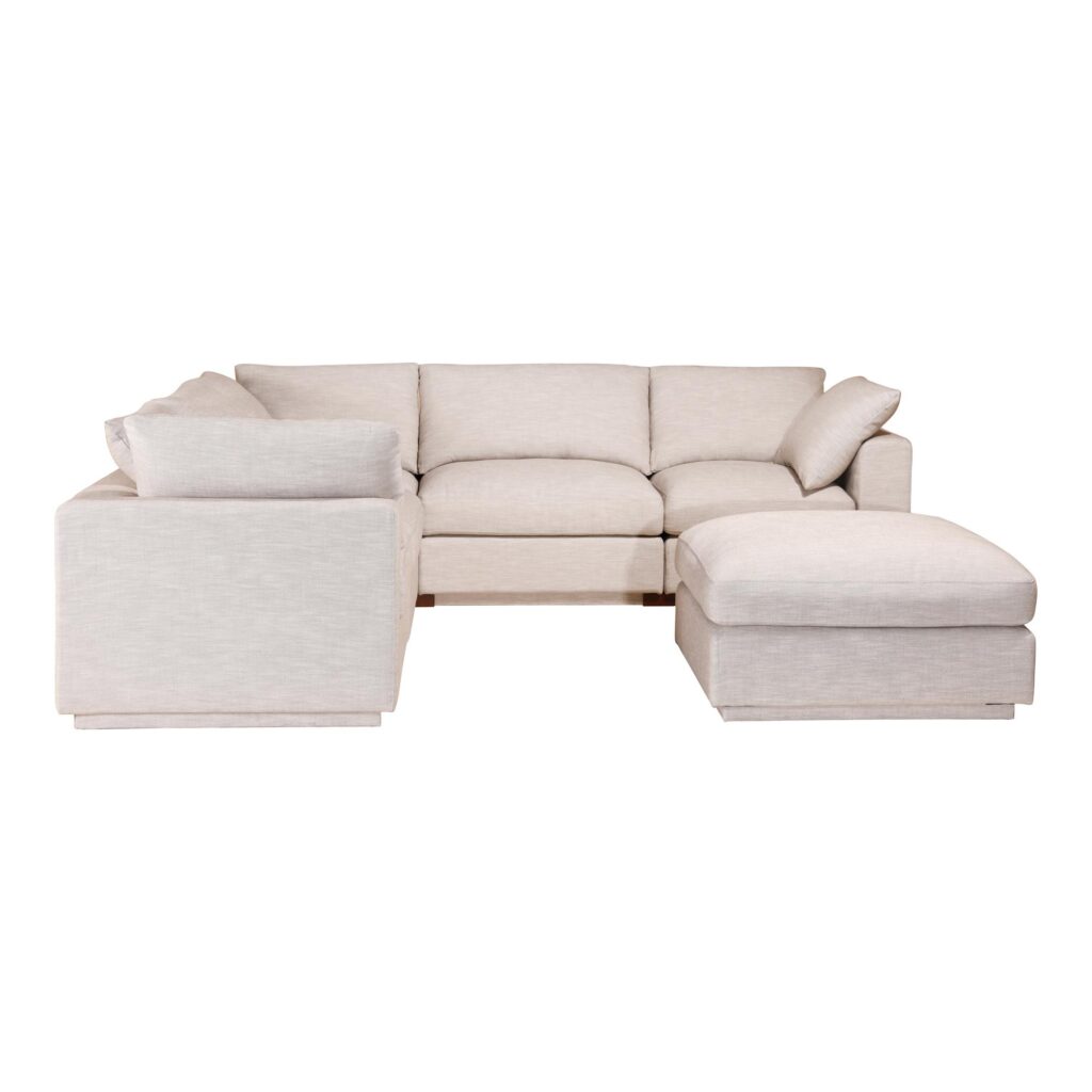 Justin Signature Modular Sectional Taupe - Image 3