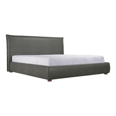 Luzon Queen Bed Slate Vegan Leather RN-1129-07-0 RN 1129 07 05