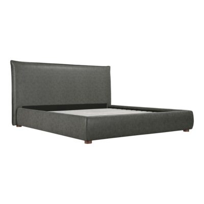 Luzon King Bed Slate Vegan Leather RN-1130-07-0 RN 1130 07 02