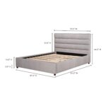 Takio King Bed Light Grey RN-1140-29-0 RN 1140 29 70