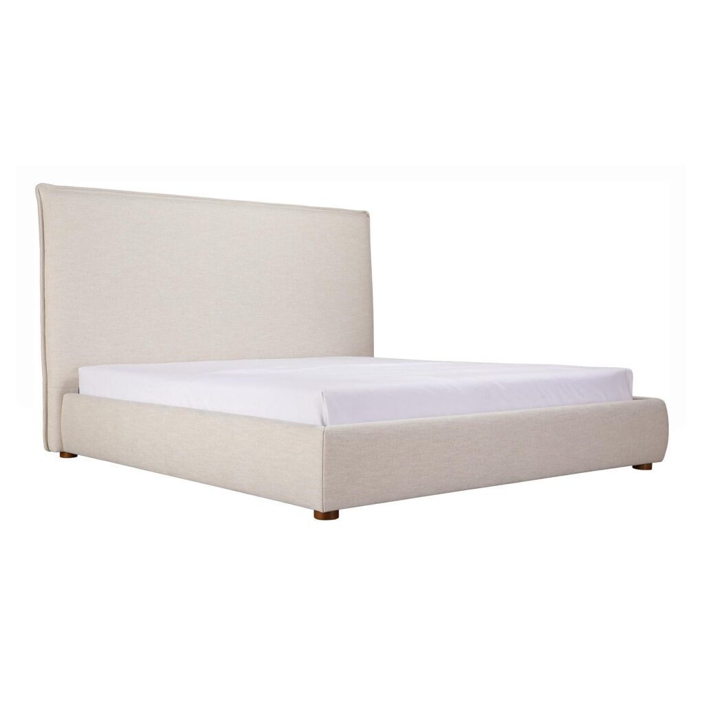 Luzon Queen Bed Tall Headboard Wheat - Image 6