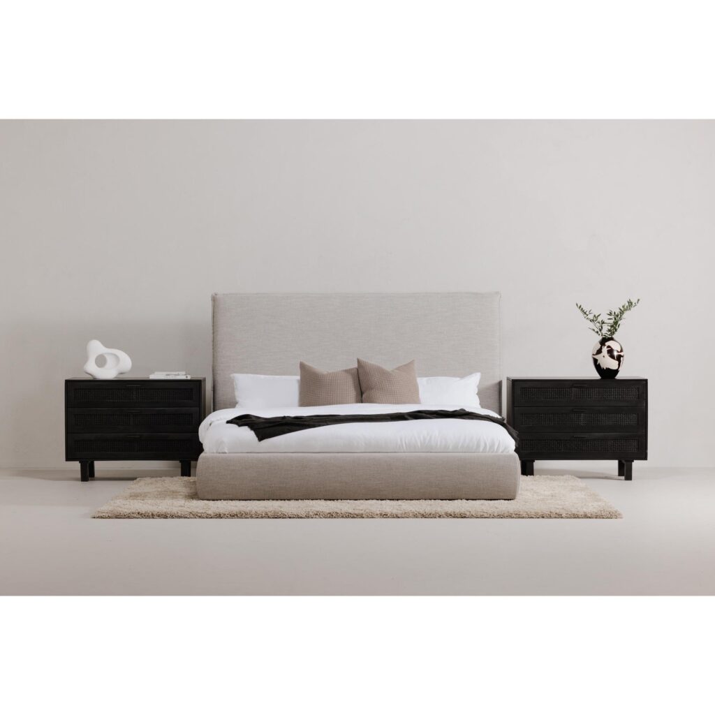 Luzon Queen Bed Tall Headboard - Image 12