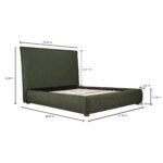 Luzon King Bed Tall Headboard 27 Luzon King Bed Tall Headboard RN-1149-27-0 RN 1149 27 70