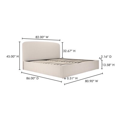 Joan King Storage Bed RN-1151-05-0 RN 1151 05 0 70