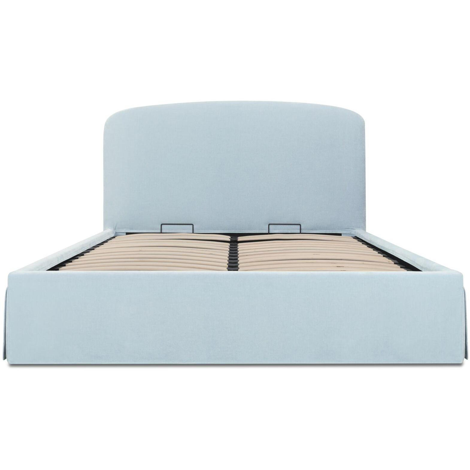 Joan King Storage Bed Light Blue 2 Joan King Storage Bed Light Blue - Image 2