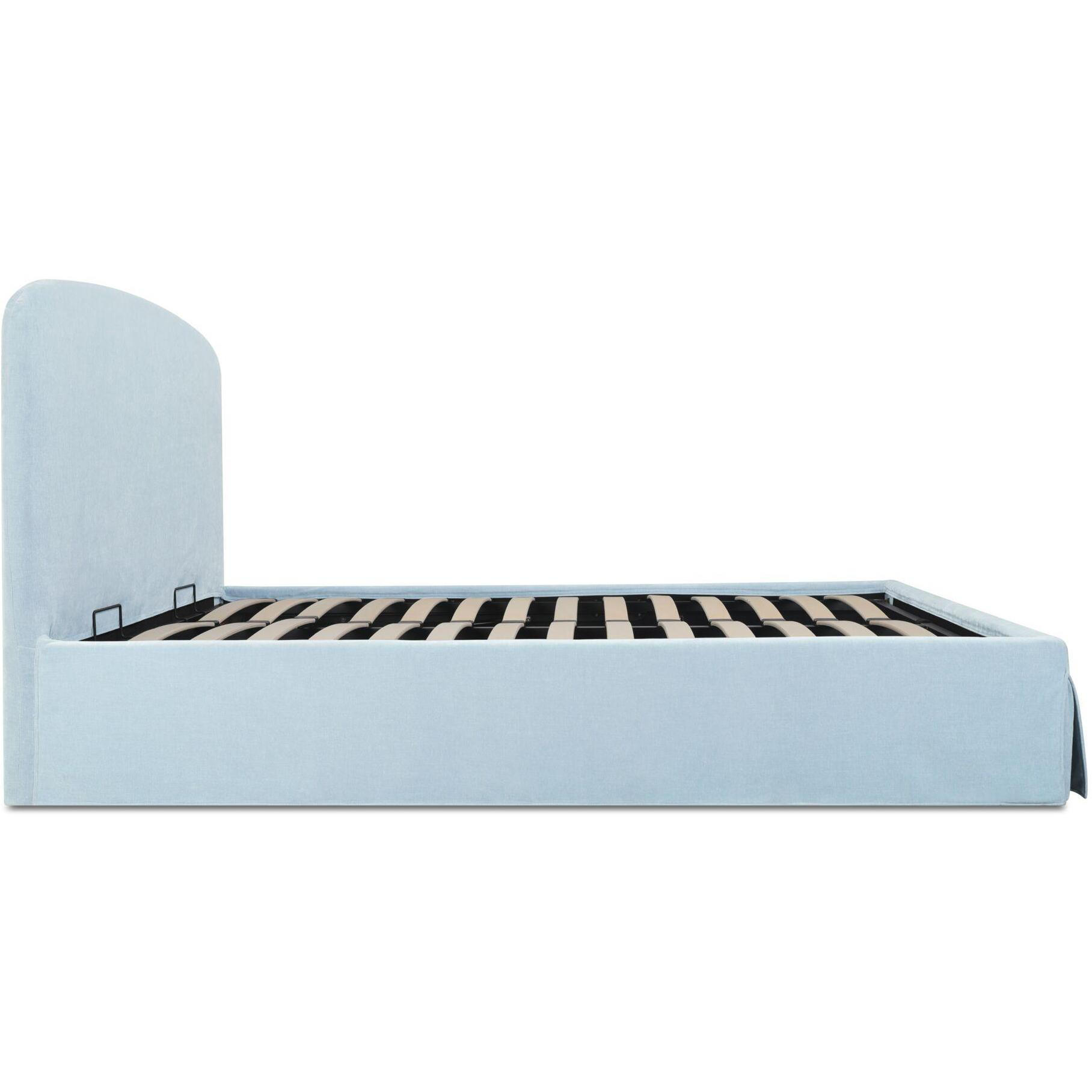 Joan King Storage Bed Light Blue 3 Joan King Storage Bed Light Blue - Image 3