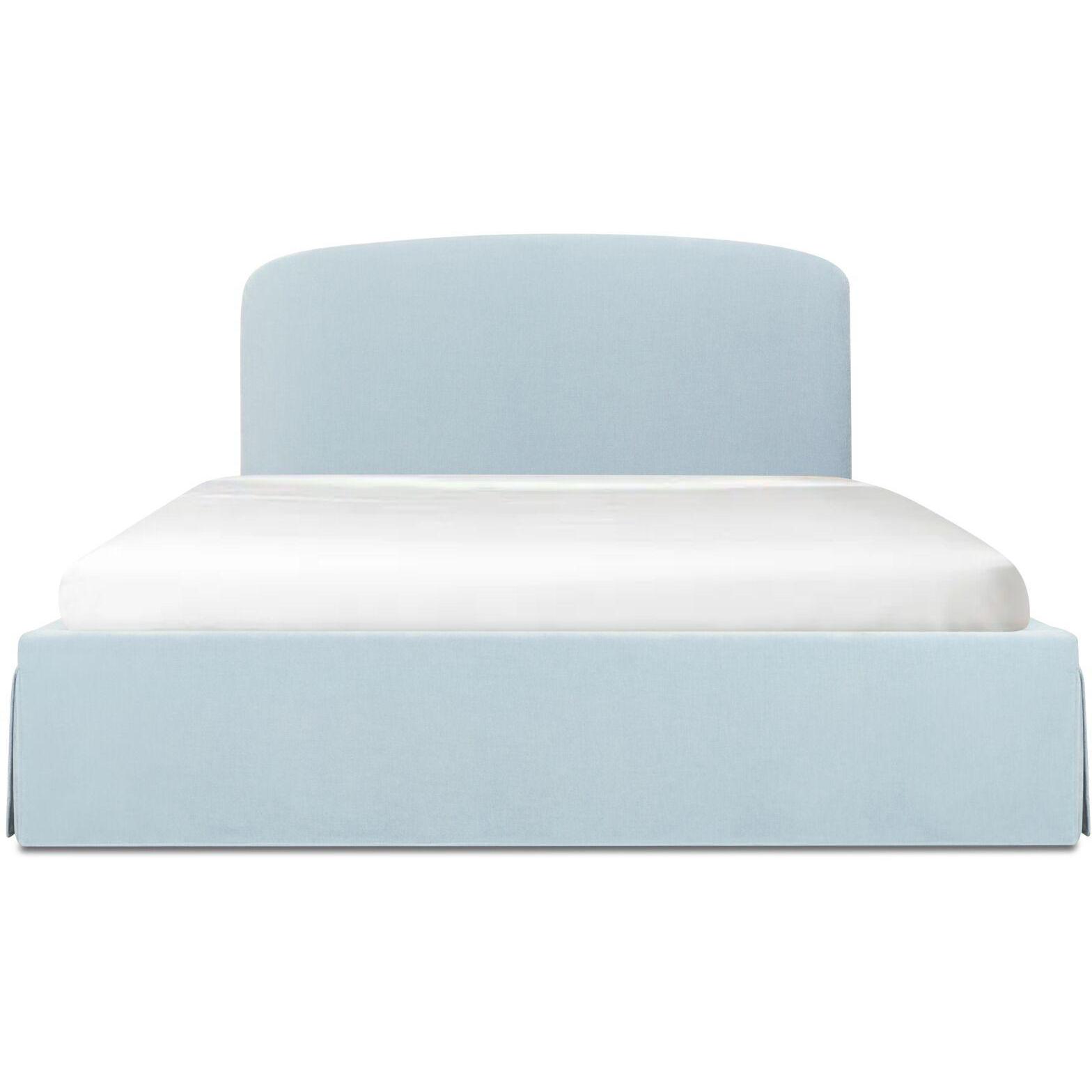 Joan King Storage Bed Light Blue 1 Joan King Storage Bed Light Blue
