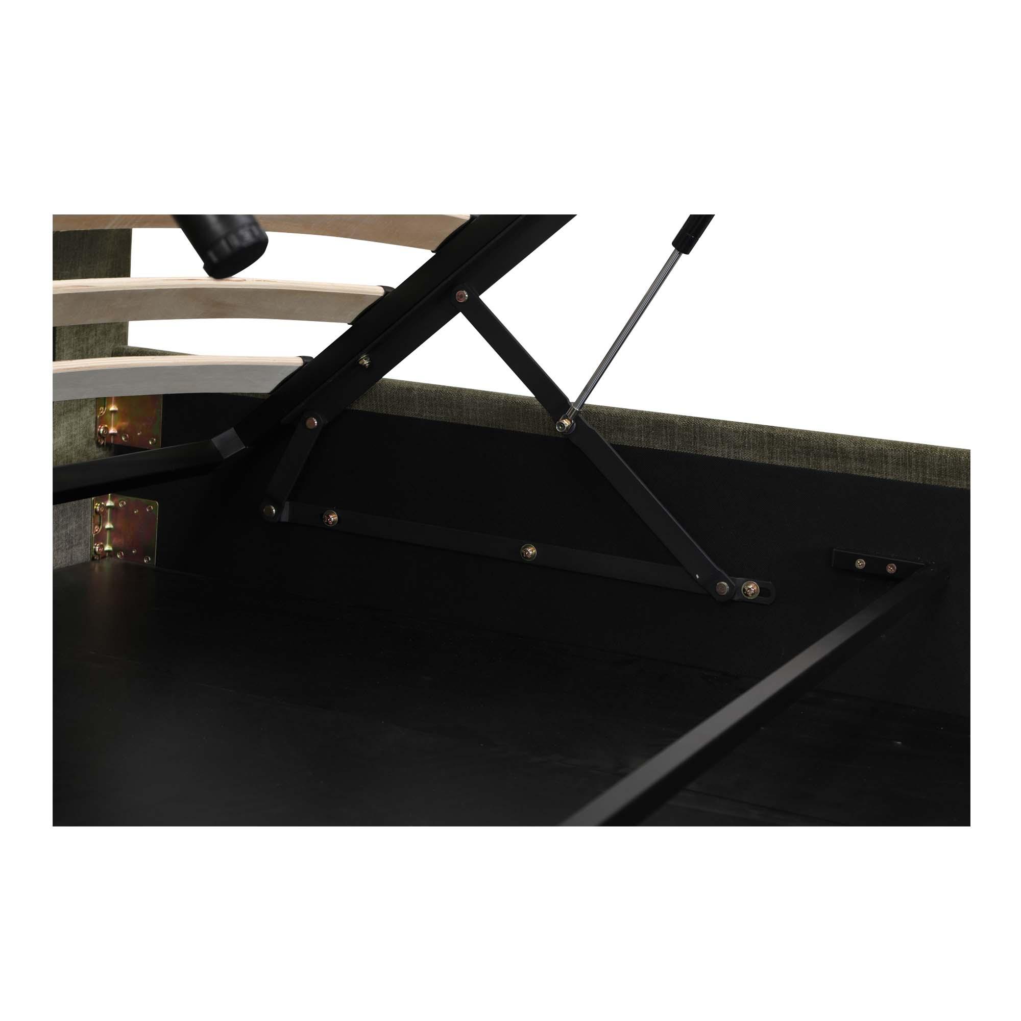 Sebastion King Storage Bed Green 5 Sebastion King Storage Bed Green - Image 5