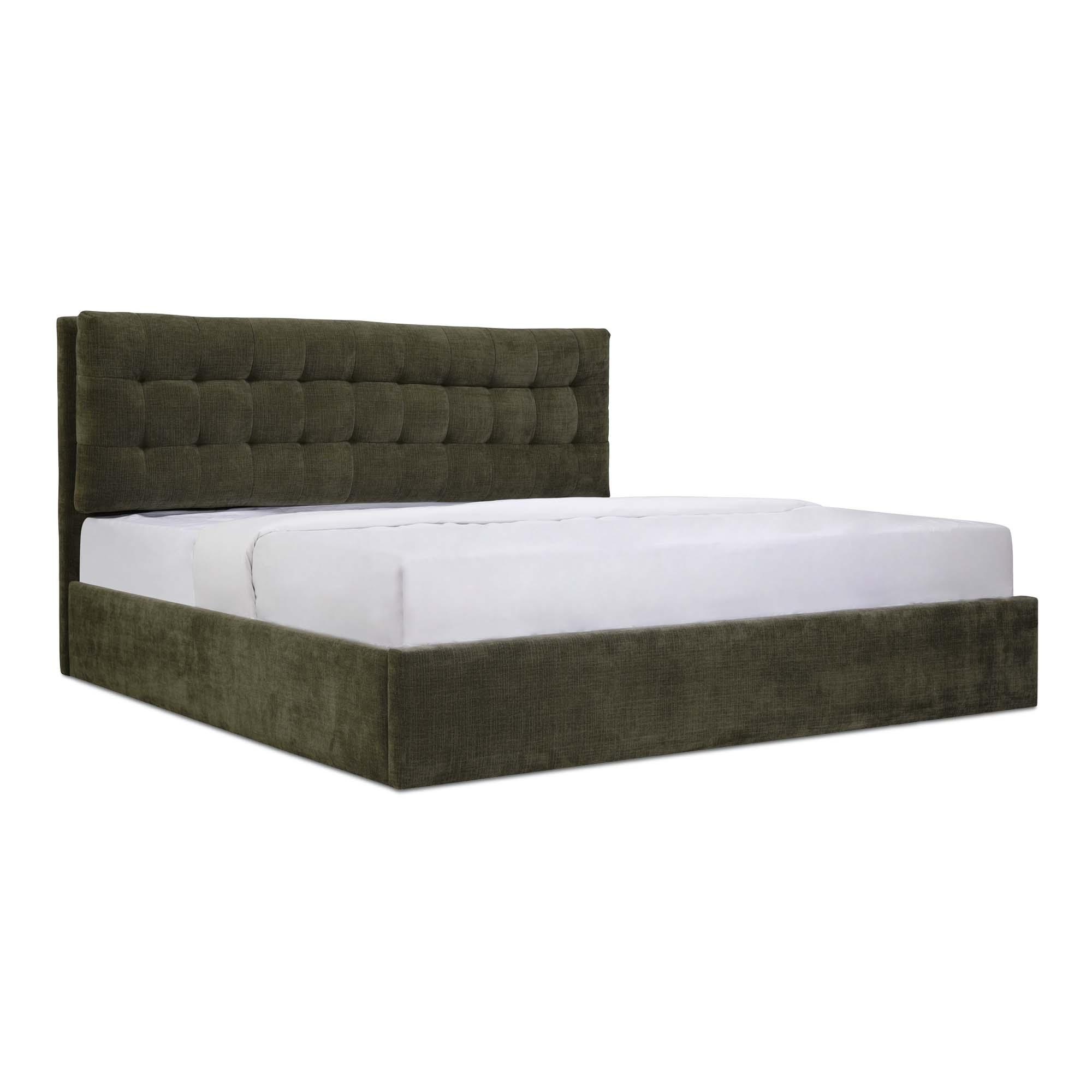 Sebastion King Storage Bed Green 2 Sebastion King Storage Bed Green - Image 2