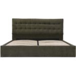 Sebastion King Storage Bed Green RN-1154-27-0 RN 1154 27 0 Sebastion front shadsilo