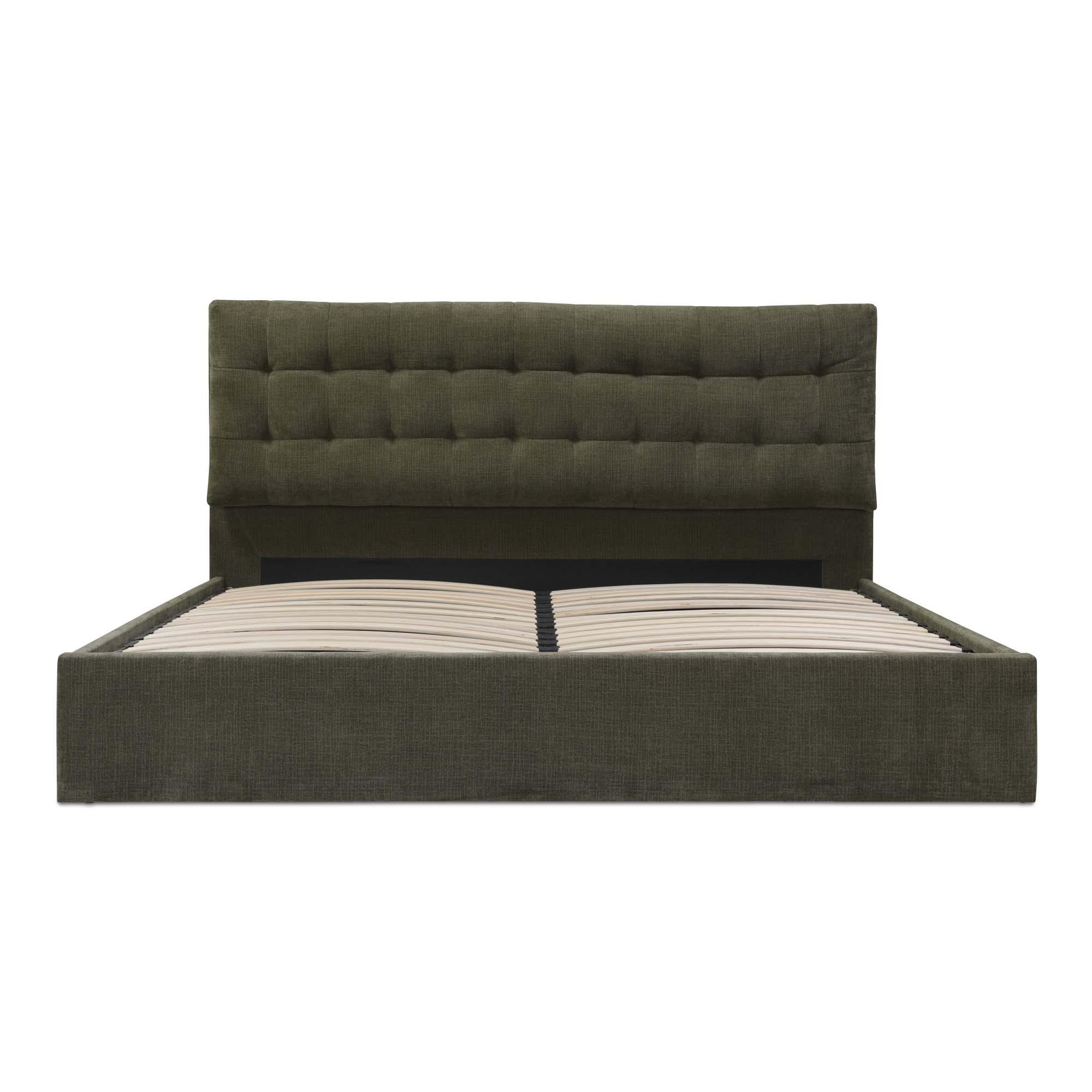 Sebastion King Storage Bed Green 4 Sebastion King Storage Bed Green - Image 4