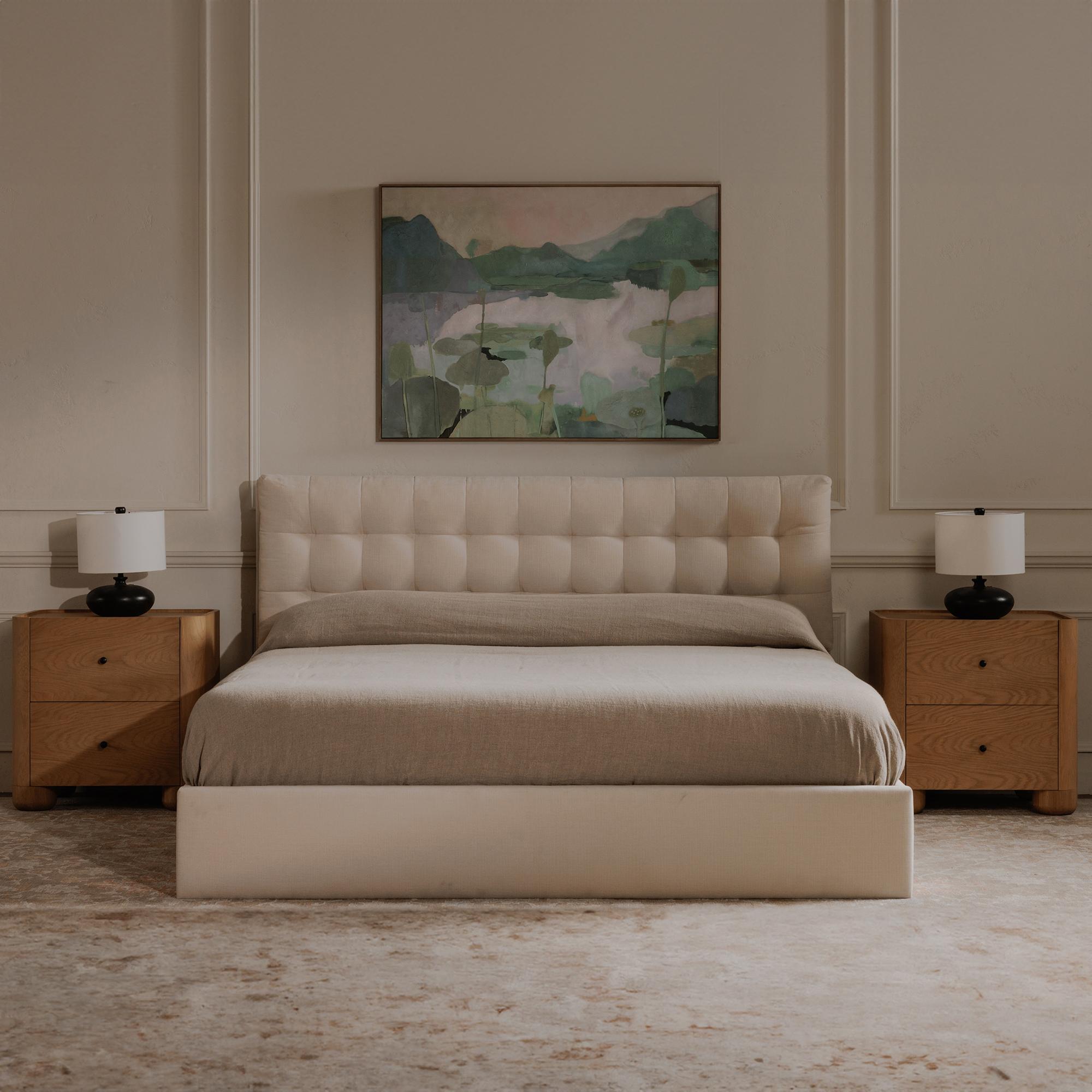 Sebastion Queen Storage Bed Cream 8 Sebastion Queen Storage Bed Cream - Image 8