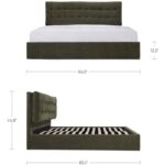 Sebastion Queen Storage Bed Green RN-1155-27-0 RN 1155 27 0 70