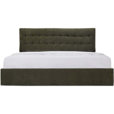 Sebastion Queen Storage Bed Green