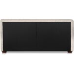 Beau King Storage Bed Speckled Light Grey RN-1156-29-0 RN 1156 29 0 Beau back shadsilo