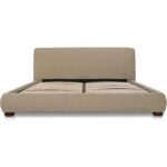 Beau King Storage Bed Warm Beige RN-1156-34-0 RN 1156 34 0 Beau front shadsilo