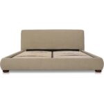 Beau Queen Storage Bed Warm Beige RN-1157-34-0 RN 1157 34 0 Beau front shadsilo