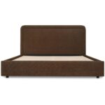 Simon Queen Storage Bed Brown RN-1158-20-0 RN 1158 20 0 Simon front shadsilo
