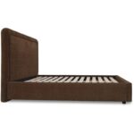 Simon Queen Storage Bed Brown RN-1158-20-0 RN 1158 20 0 Simon side right shadsilo