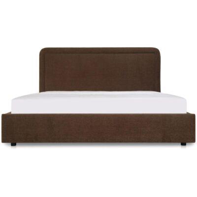 Simon King Storage Bed Brown