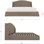 Weston Queen Storage Bed Brown 5 Weston Queen Storage Bed Brown RN-1161-03-0 RN 1161 03 0 Weston DIM 70