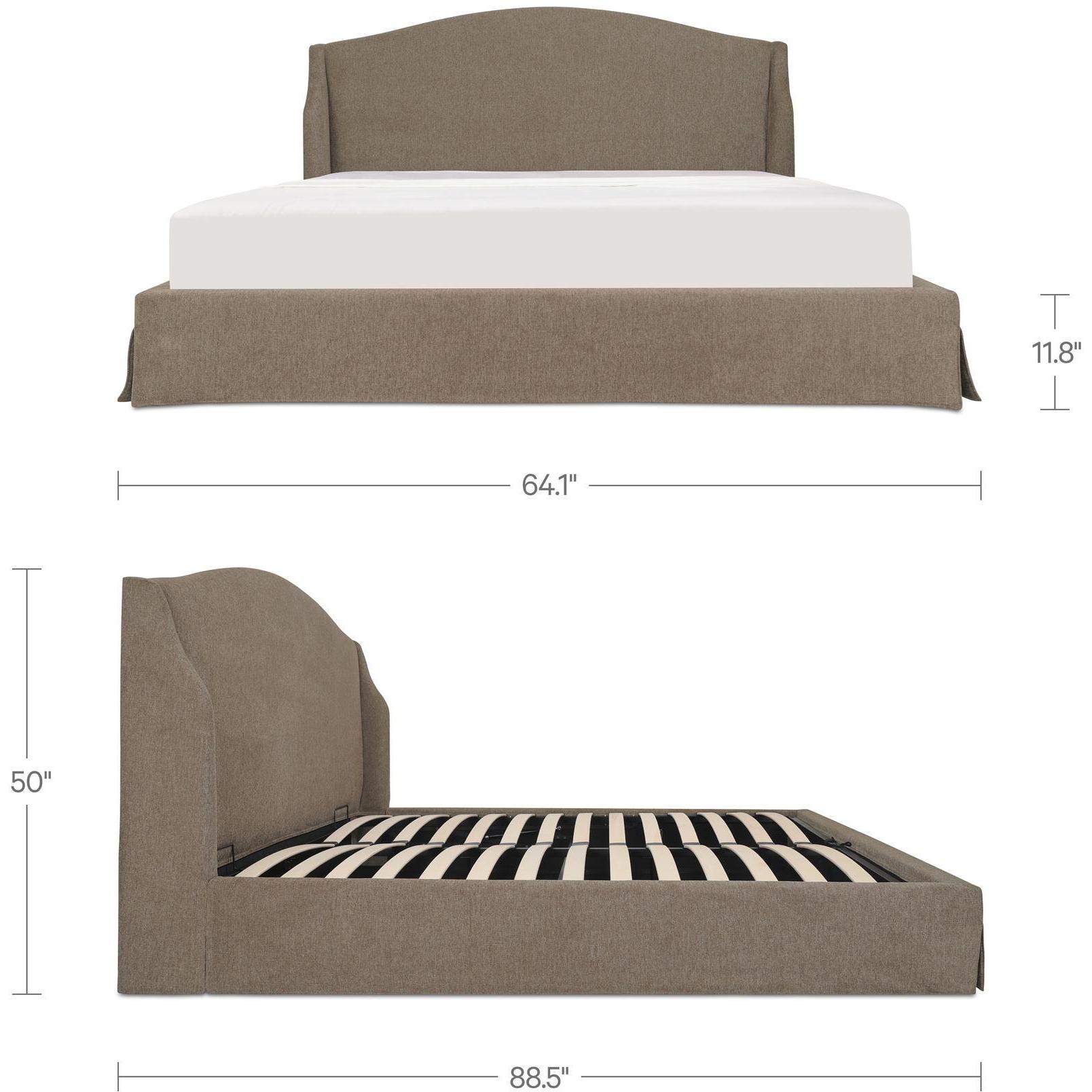 Weston Queen Storage Bed Brown 3 Weston Queen Storage Bed Brown - Image 3