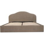 Maggie Queen Storage Bed Taupe RN-1163-39-0 RN 1163 39 0 Maggie front shadsilo