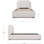 Colin Twin Bed Oatmeal 5 Colin Twin Bed Oatmeal RN-1164-34-0 RN 1164 34 0 70 dim
