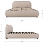 Colin Queen Storage Bed Light Brown 5 Colin Queen Storage Bed Light Brown RN-1165-21-0 RN 1165 21 0 70 dim