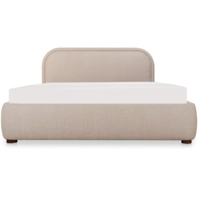 Colin Queen Storage Bed Light Brown