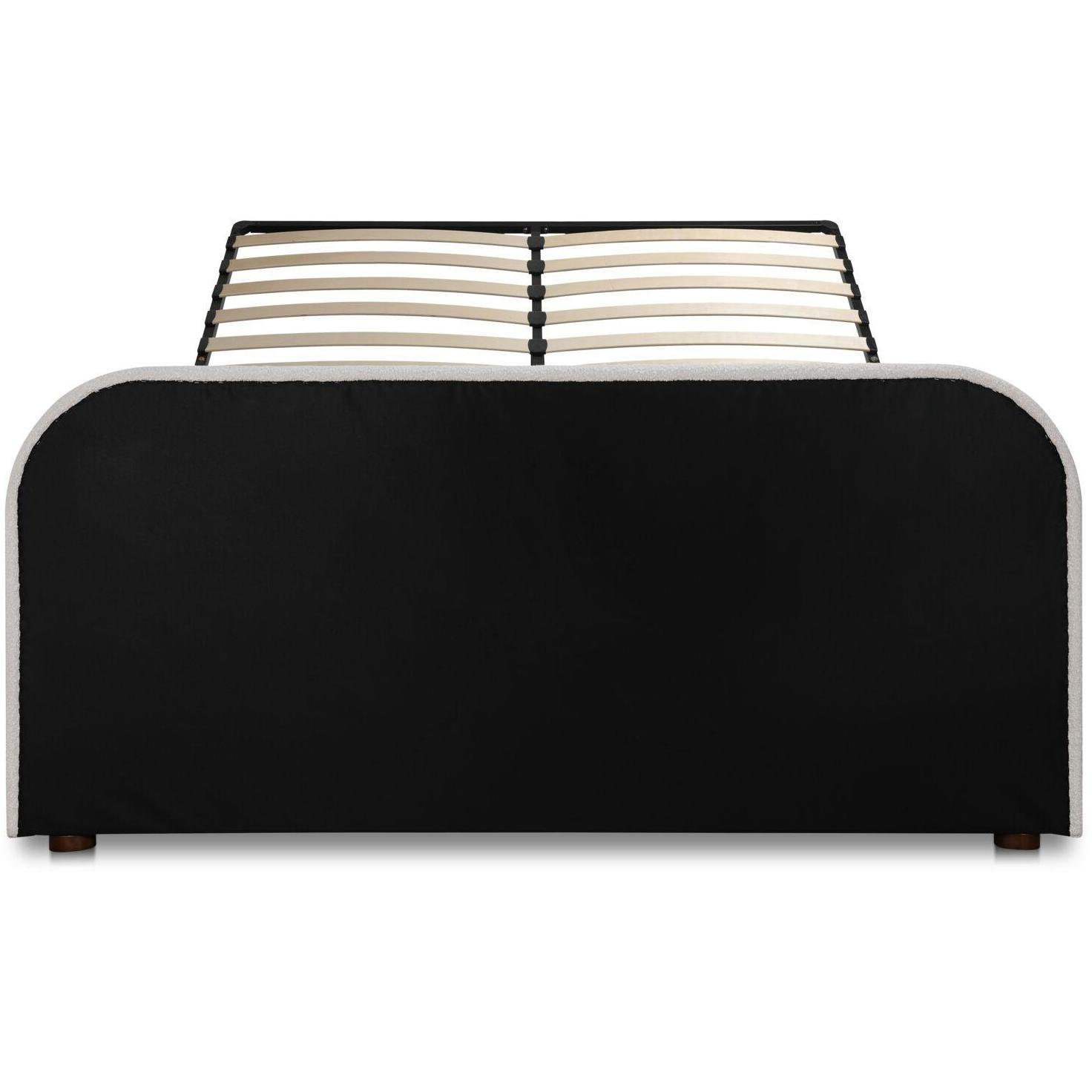 Colin Queen Storage Bed Oatmeal 2 Colin Queen Storage Bed Oatmeal - Image 2